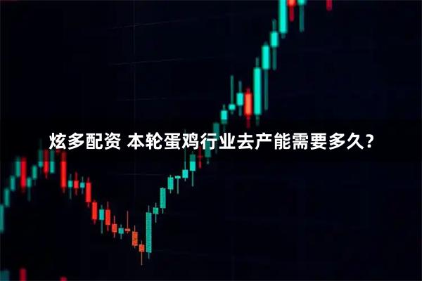 炫多配资 本轮蛋鸡行业去产能需要多久？